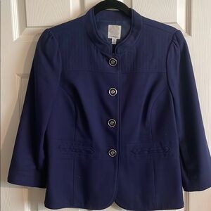 Nordstrom’s Halogen Navy Women's Jacket/ Blazer size M